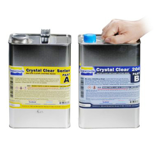 Crystal Clear 204 (6.9kg) - 고투명 무발포 우레탄 레진(황변차단 성분 포함)