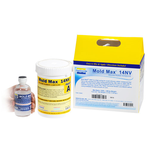 Mold Max 14NV (저점도 축합형 실리콘) - 1kg (경도 14)